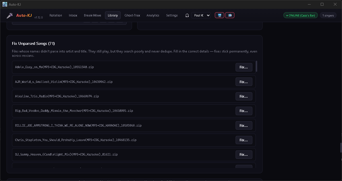 Brand Priority Order and duplicate resolution in Auto-KJ